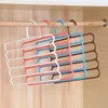 Kleiderbügel Multifunktionen Schlafzimmer Garderobe Schrank Organizer Haushalt 5 Schichten Hosen Lagerregal Kleiderbügelhosen