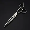 Professional Damascus 6 '' Hair Scissors Hair Cutting Scissor Barber Gereedschap Haarcut dunner wordende Shears Set Hairdressing Scissors