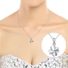 Collane a sospensione 999 Collana trifoglio in argento sterling