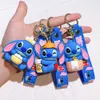 Fashion Cartoon Movie Character Keychain Rubber and Key Ring för ryggsäcksmycken nyckelring 083626