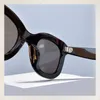 Sunglasses Frames HH019 Classic Vintage Women's Men Designer Brand Glasses Women UV400 Acetate Cat Eye Black Fashion Outdoor