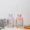 Storage Bottles Bottle 300ml Thickened Glass Perfume Essential Oil Home Square Refillable With Cap