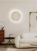 Wall Lamp Stone Round Bedside Dining Room Atmosphere Art Decor Light