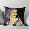 Pillow Flapper: Hoose de taie d'oreiller décorative vintage 1930 art déco