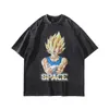 Hip Hop T-shirt Grunge Girl Shadow Princk Punk Gothic Tshirt Streetwar 2024 Vintage Harajuku Tops pretos soltos