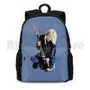 Backpack Kurt Outdoor Hiking Riding Climbing Sports Bag Music Grunge N Roll Guitar