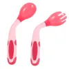 Spoons Toddler Suit Bendable Fork Spoon Chopsticks/fork/spoon Baby Flatware Tpe Kids Cutlery