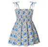 Summer Girls Dress Sleeveless Suscenere Childre