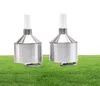Grinder de hierbas de aluminio con caja de pastillas pequeñas accesorios para fumar manivela de manejo de especias de especias 34 mm 56 mm 2 tamaños disponibles
