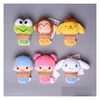 Movies & Tv Plush Toy 2022 New Stuffed Animals 12Cm Japanese Cute Cartoon Ice Cream Cone Series Yugug Double Star P Toys Doll Pendant Dhy64