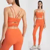 Women's Swimwear Sexy Beauty Vest Yoga Wear Sports Underwear Naked High Waist Hip Lift Running Fitness Trousers Set