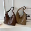 Borse a tracolla da donna sacca in pelle di pelle grande borsetta borsetta versatile manico top -satchel viaggi esterni