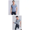 T-shirts masculins Mens 2021 hommes Temps d'été MATÉRIAU MODAL sans trace Force élastique libre et cool