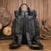 Rucksack Männer großes echtes Leder für Mann Dudelsack Laptop 15,6 Zoll Daypack Dropship Travel