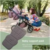 Barnvagnsdelar Tillbehör Baby Car Seat Insert Head and Body Support Bekväma justerbara födda barn Drop Delivery Maternity Strolle OT7Z3