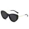 New Summer Colorful Mirror Set with Five Winds Riding Sunglasses Cat Eye Magnetic Polarized