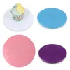 Bakeware Tools Mini Cake Turntable Stand Baking Roting Round Fondant Decorating Table Kitchen Diy Mold Tool