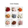 Decorative Flowers 3PCS 1Bunch Small Sunflower Decoration Artificial Flower Colorful Silk Daisies For Home Arrangement Wedding