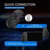Game Controllers Joysticks LinYuvo KS42 JoyPad wireless controller for Switch game wake-up metal joystick 6-axis gyroscope Bluetooth gaming board Q240407