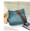 Shoulder Bags Bolso MujerHigh Quality Women's Bag 2024 Leopard Strap Messenger Retro One Fashion Trend Girl Sac