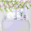 Decoratieve bloemen gesimuleerde Wisteria Strips Kerstmis slinger kunstmatige bloem hangende wijnstok decor bruiloft plastic