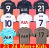 2024 Hots Pur Maddison Son Soccer Jerseys Romero Kulusevski Richarlison Kulusevski van de ven bissouma johnson totten ham spurs football Kit Jerseys