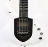 Aangepaste winkel Ernie Ball Music Man John Petrucci Majesty White Black Center Electric Guitar Tremolo Bridge Active Pickups 6457258