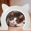 Katzenträger Haustier im Tür Innenraum für Wandkätzchen Äußere eingebaut