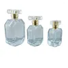 Opslagflessen Parfum Spray Fles Refilleerbare Verstuiver Goud Crimp Pump Deksel 5 st.