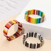 Bangle speciaal designer sieraden Boheemse stijl armband voor vrouwen gepersonaliseerde casual gekleurde email kralen dames