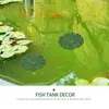 Simulazione di fiori decorativi foglie di loto artificiale foglie giardino foglia di pesce