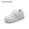 Athletic Outdoor Comfortable Kids White Sneakers for Boys Girls Running Tennis Shoes Student Lightweight Sport Athletic Casual Walking Shoe 21-38 240407
