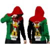 Hoodies IFPD 3D Tryckt hoodie palestine flagga tröja vårens hösten casual tröjor herrens pullover topp streetwear emodern888