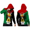 Sweats à capuche IFPD 3D Sweat à sweats de drapeau Palestine Palestine 3D SPÉNENCE AUTOMNE SPARTESS SPARTS MENSE PLAUS