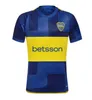 23 24 Boca Juniors Cavani voetbalshirts Janson Zeballos 2023 2024 Benedetto Maradona Medina Varela Home Away Third Football Shirt Men Kids Kit