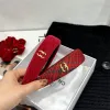 Geflecht Frisur Stirnbänder Retro Klassische rote Buchstaben Breite Kante Weiche Stirnband Designer Clip Girl Stirnband Haare