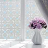 Vensterstickers 9 -stijl waterdichte PVC Frosted Oege Glass Privacy Film Sticker Slaapkamer Home Art Decoratieve films