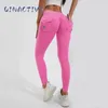 Qinactive Leggings Женщины для тренажерного зала с карманными леггинами йога -брюки Фитнес -колготки с высокой талией для женской одежды 240402