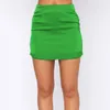 Skirts For Women Women's High Waist Cotton Short Skirt Solid Color Zipper Irregular Half Adult Tulle