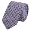 Coules de cou Homme à cravate triangulaire décontractée Triangle Stripe Colliline Homme Tripped Tie Nouveau style britannique Tie serrée Party Tiet420407