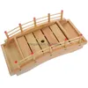 Dijkartikelen Tafel Serveer Tray Sushi Boat Platter Board Utsil Sashimi Bridge Bord Bamboo Drop Delivery DHVBU