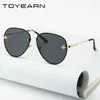 Солнцезащитные очки Toyearn 2020 Classic Brand Designer Pilot Sunglasses Женские ретро -водительские пчелиные зеркальные солнцезащитные очки 240403