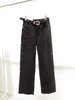 Dames jeans zware industrie sterrenhemel met diamanten rechte poten broek broek