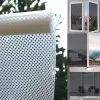 Films Selfadhesive Mesh Window Film,Privacy Room Darkening Window Glass Sticker,Antiuv Dotted Window Cling For Home Office