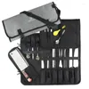Storage Bags Chef Knife Bag Pockets For Knives & Kitchen Utensils Mesh Pocket Material Executive Chefs Culinary Students