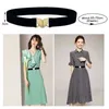 Belts Trendy Thin Elastic Waist Belt Womens Love Heart Metal Buckle Belt Womens Cinch Coat Dress Waist Sealing Belt AccessoriesC420407