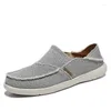 Повседневные туфли Drop Summer Canvas Men Spec Tround Big Size 47 48 Легкие дышащие 2024 Slippers Conteakers