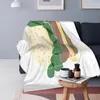 Coperte hamburger dall'inferno lancia coperta di divano stampato in 3D camera da letto decorativa per bambini regalo di Natale per adulti