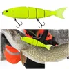 Fiskekrokar M Lure 245mm Floating/Sinking Lures gick med i Big Bait Bass Catfish Hard Swimbait Leurre Peche 240314 Drop Delivery Spor DHCSQ