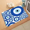 Carpets Blue Eye Pattern Carpet Entrance Doormat Non-slip Living Room Kitchen Bedroom Decor Rug Floor Mats Home